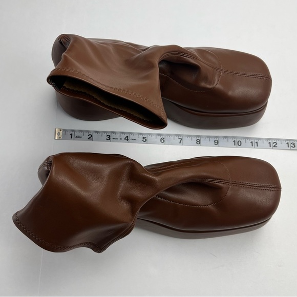 Simon Miller Hustler Vegan Leather Ankle Boot Women SZ 40 10 Brown Platform NWOT - Picture 8 of 15